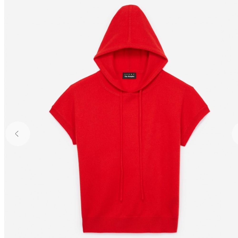 The Kooples Red Hooded Sweater